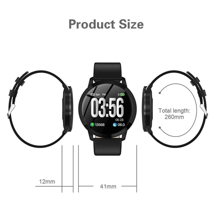  Smart Watch Series OLED Screen Push Message Bluetooth Connectivity Android IOS Men Women GPS Fitnes - 32973224297