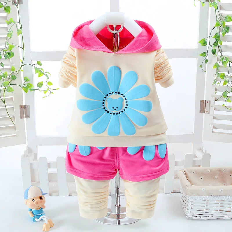 Baby Boy Clothes Spring Autumn Cartoon Long Sleeve T-shirt + Casual Long Pants 2pc Suits Kids Girls Clothing Set Sport Tracksuit