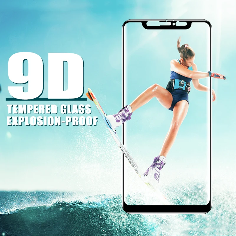 9D полное покрытие закаленное стекло для Xiaomi Mi 8 9 Lite SE A1 A2 lite 5S 5X 6X защита экрана