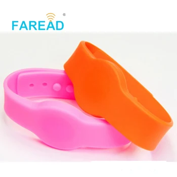 

x100pcs Free shipping 13.56mhz Ntag216 888bytes NFC Wristband For swimming pool, cooling store, Sauna bath center, supermarket