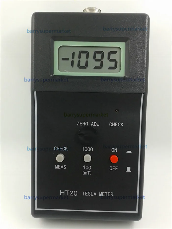 HT 20 Huntoon Digital Gauss Meter Tesla Meter Tester HT20 ...