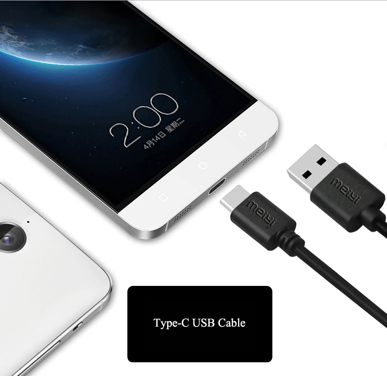 MEIYI usb type-C кабель 1 м 2 м 3 м Быстрая зарядка USB C кабели для samsung S8 Note 8 XiaoMi mi6 mi5 mi4 huawei mate 10 P9 Oneplus 5