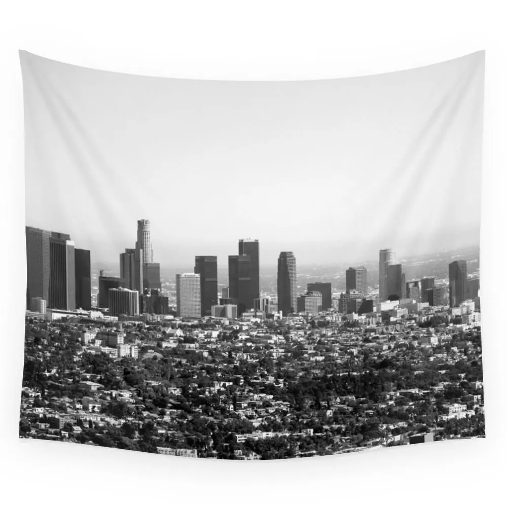 

High Quality Los Angeles, CA Wall Tapestry Cover Beach Towel Throw Blanket Picnic Yoga Mat Home Decoration Textiles
