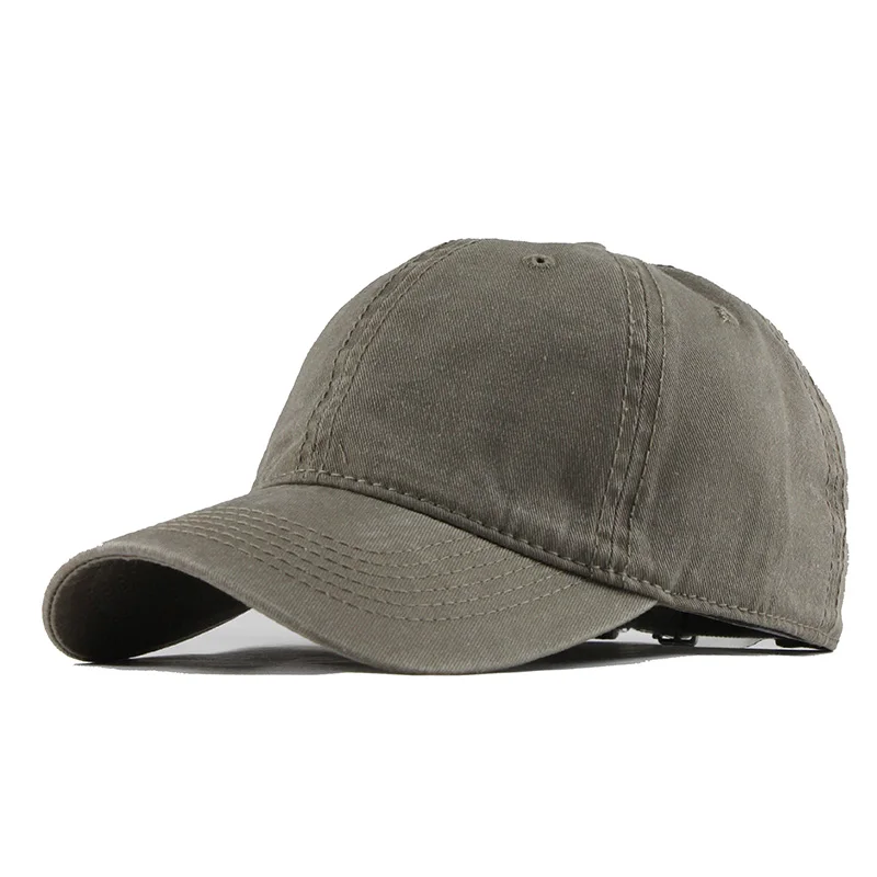 XIN GB Khaki FETSBUY Фирменная Новинка для взрослых Бейсбол Кепки s поступления хлопок Винтаж Повседневное Snapback шляпу Adjuatable сплошной цвет Бейсбол Кепки для взрослых - Цвет: XIN GB Khaki