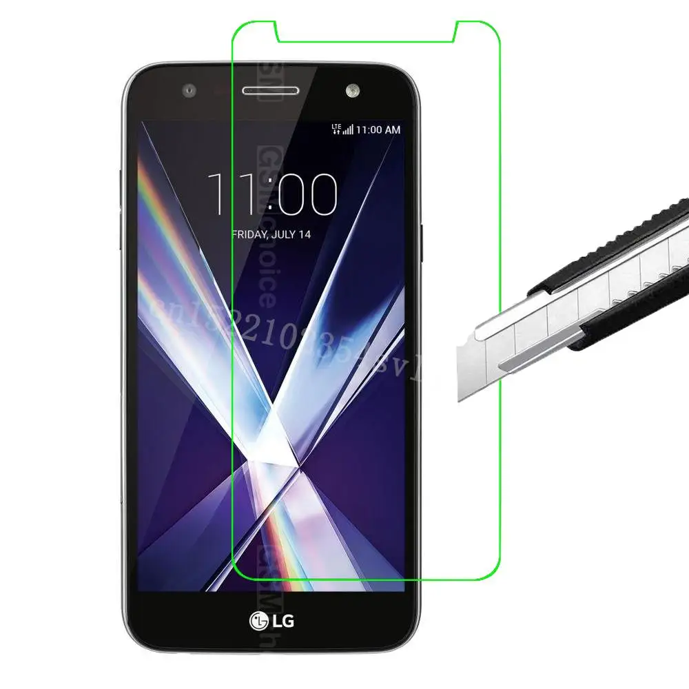 

Tempered Glass Explosion-proof Protective Film Screen phone For LG xpression plus X5 Android one X charge m322