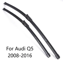 Стеклоочистителей лобового стекла автомобиля для Audi Q5 форма 2008 2009 2010 2011 2012 2013 автомобильный стеклоочиститель Резина
