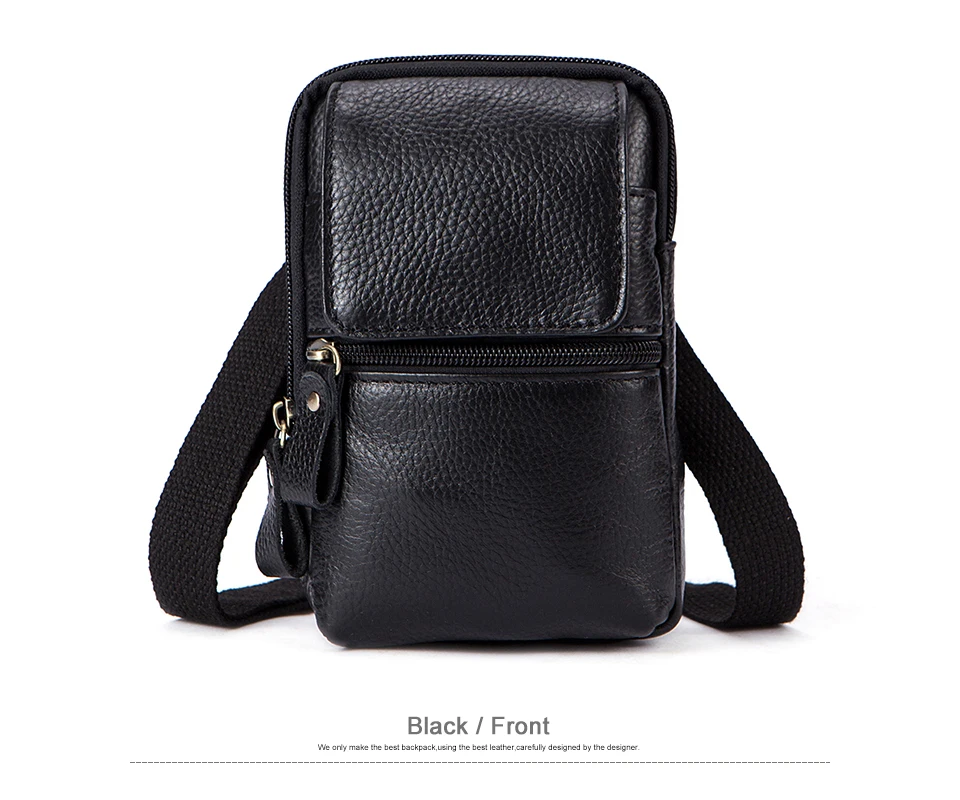 8 genuine leather waist packs fanny pack belt bag