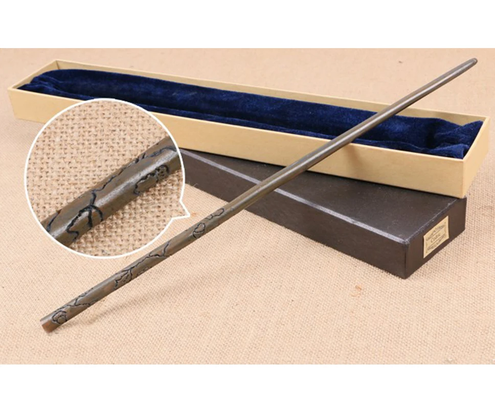 Harry Wand Hign Quality Luna Lovegood Wand With iron Metal Core Hallows