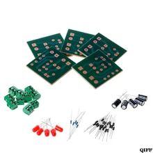 Прямая поставка и 5 шт. DIY Kit IN4007 полная волна выпрямителя цепи переменного тока в постоянный источник питания конвертер APR28