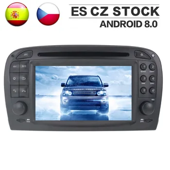 

Android 8.0 Car Radio Stereo GPS Headunit for Mercedes Benz SL R230 2001 2002 2003 2004 Car DVD Player Auto Video Multimedia
