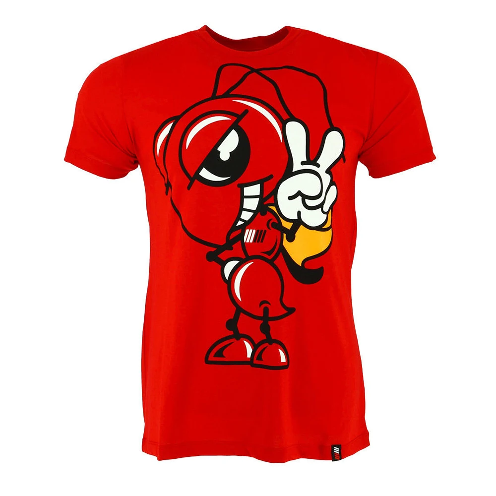 

Moto GP Big Ant Victory T-shirt Motorcycle Racing Motorbike Sports ATV Riding Men's Red T Jersey