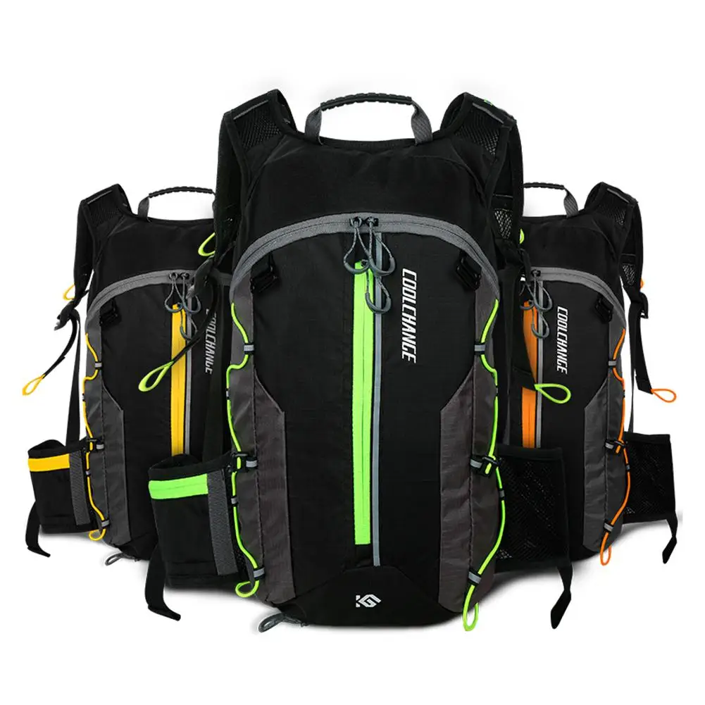 الرجال النساء 10L للماء الدراجات على ظهره في الهواء الطلق ليلة عاكسة الجبلية الطريق الدراجة الكتف حقيبة