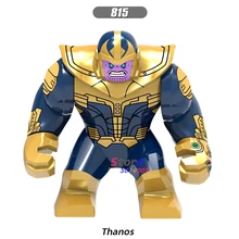 Single marvel Super Heroes Avengers Infinity War Thanos Iron Man Captain America Outrider Glaivabuilding blocks toy for children