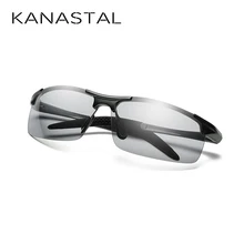 KANASTAL фотохромные солнцезащитные очки мужские Поляризованные женские очки для вождения солнцезащитные очки полудрагоценные спортивные очки UV400