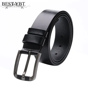 

Best YBT Men belt high quality Alloy Pin buckle Men fashion belt Business affairs Men casual sport cowboy youth students belt