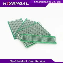 4pcs 5×7 4×6 3×7 2×8 cm double Side Copper prototype pcb KIT Universal Board for Ardui Free Shipping