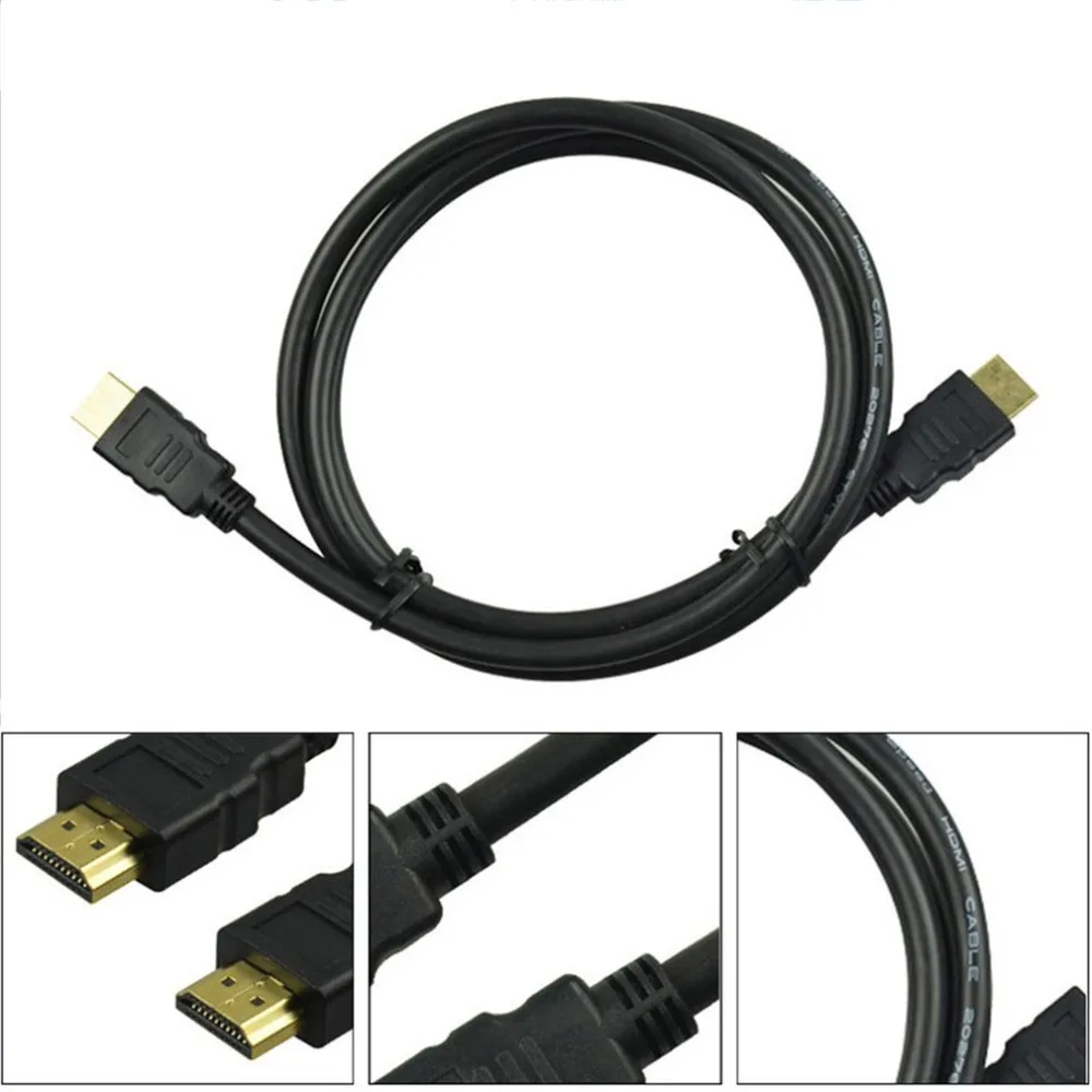 HDMI كابل HDMI إلى HDMI V1.3b الذكور إلى كابل موصل ذكر HD 1080 p عالية الجودة 1 M 1.5 M ل HDTV LCD DVD جهاز عرض مسرحي منزلي