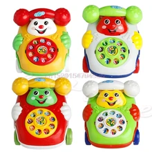 1Pc Baby Toys Music Cartoon Phone Educational Developmental Kids Toy Gift New #H055#