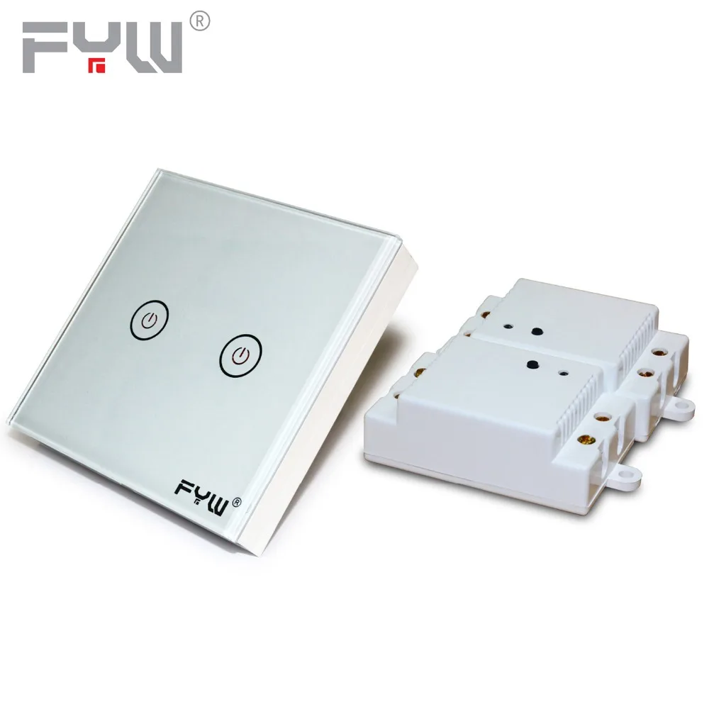 FYW Smart Touch Switch Wireless Remote Touch on/off No Need Wires Lamps