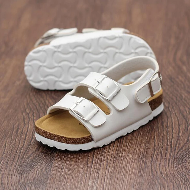 New 2018 boys sandals high quality fashion hook & loop kids slippers