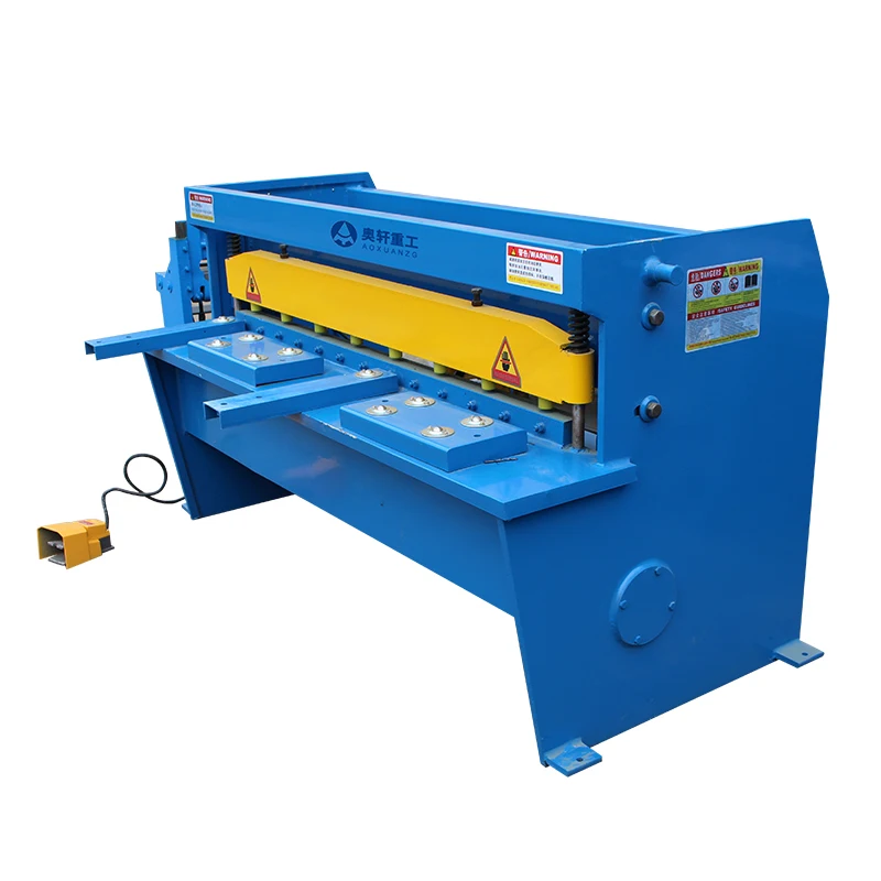 

High quality Q11-4*1300 automatic metal cutting machine electric shearing machine