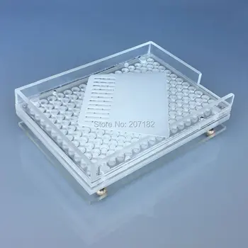 

New! 187 Holes 00#, 0#, 1#, 2#, 3#, 4# Plexigalss Manual Capsule Filling Machine, Capsule Filler Without Tamping Tool