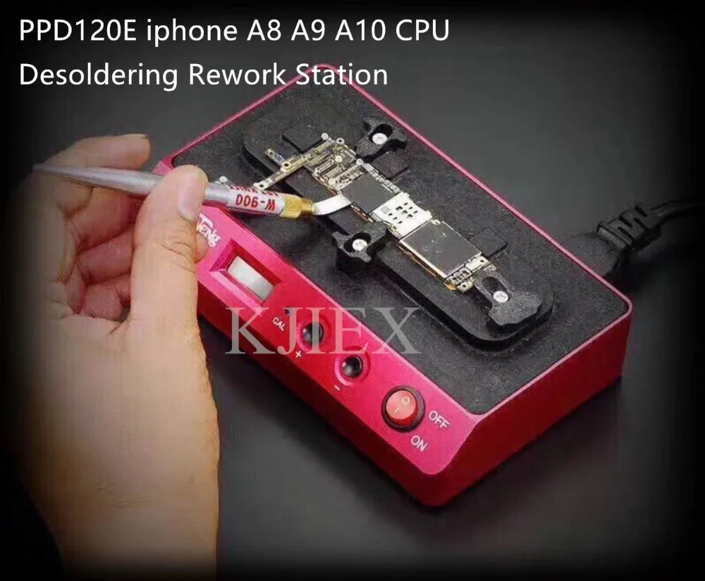 PPD 120E распайки паяльная станция Отпаяйте для iPhone 6 6s PPD120E материнской Процессор A8 A9