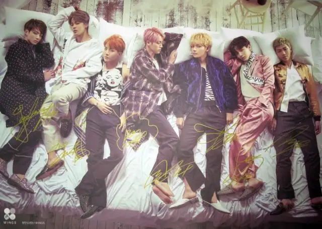 Bangtan Boys autographed 2-й альбом WINGS CD+ Фотокнига Корейская версия 10, 01