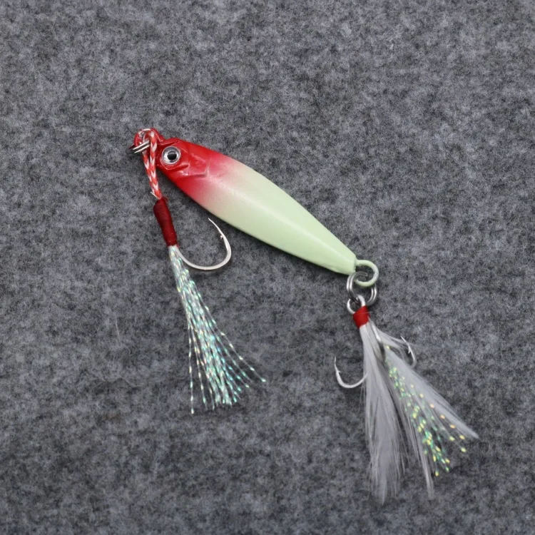 Mini Jig Slow Pitch Jigging Lure 10g 15g 20g Long Cast Metal Fishing jig Sinking Saltwater Fishing Tackle
