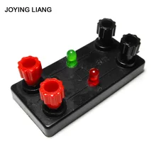 Студенческий светильник с бусинами, светильник с излучающим диодом, электрическая схема, физический эксперимент, запчасти, обучающий инструмент