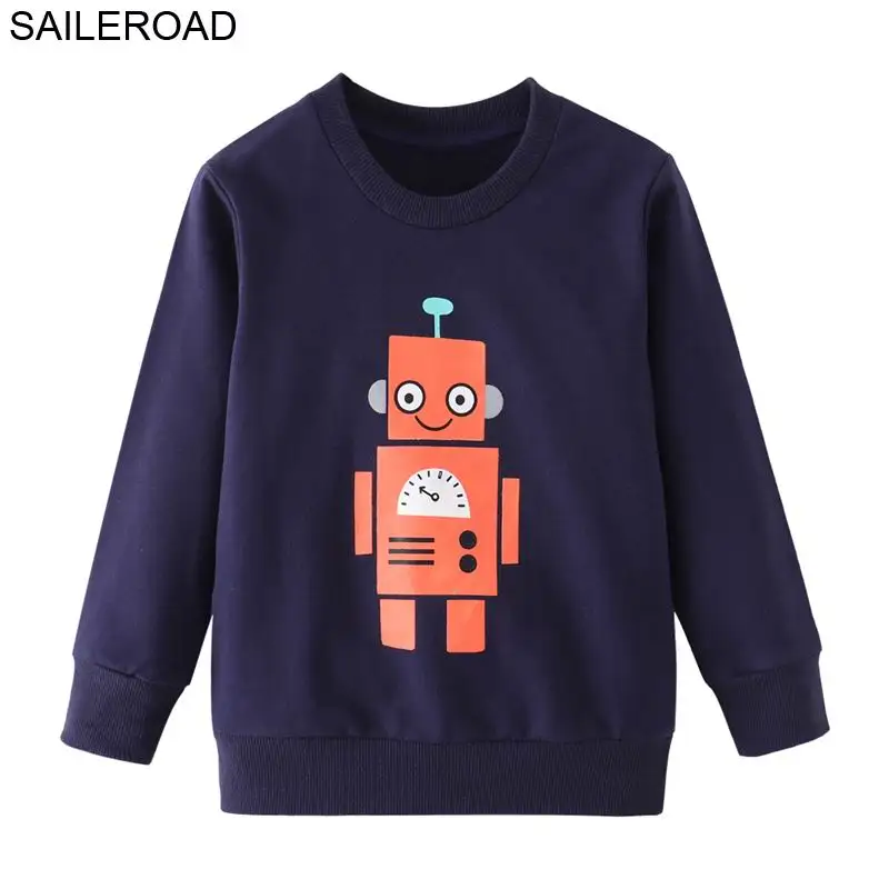 SAILEROAD Five Stars Pattern детские Толстовки для 7лет Дети Толстовки Одежда Мода Мальчики Повседневная Одежда Детский Костюм - Цвет: 9019 same picture