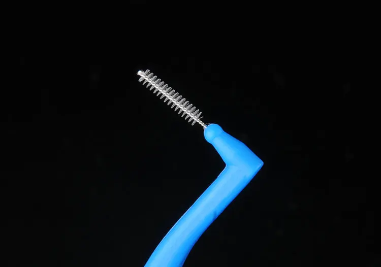 Уход за полостью рта межзубная щетка щетка с ортодонтической проволокой импортная диаметр 0,8мм 60/коробка С