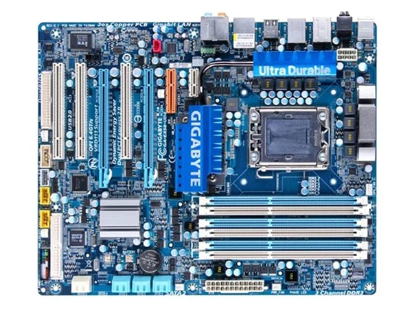 

Gigabyte GA-EX58-UD4 Desktop Motherboard EX58-UD4 X58 LGA 1366 For Core i7 DDR3 64G SATA2 USB2.0 ATX Original Used Mainboard