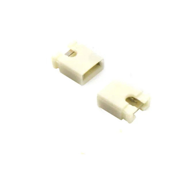 10pcs 2.54mm Pin Header Standard Computer Jumper Blocks Connector 3 1/2