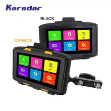 gps moto новейший RAM512 android IPX7 водонепроницаемый wiFi, bluetooth 4,0, google Karadar навигатор moto rcycle