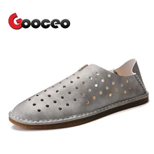 Мужские лоферы; рыбацкие сандалии; мужские туфли без задника на плоской подошве; сезон весна-лето; туфли без шнуровки; легкие кожаные туфли ручной работы на плоской подошве