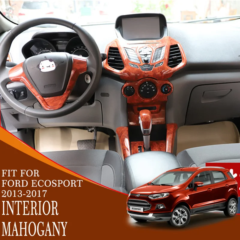 Подходит для Ford Ecosport украшение интерьера автомобиля высокое качество углеродное