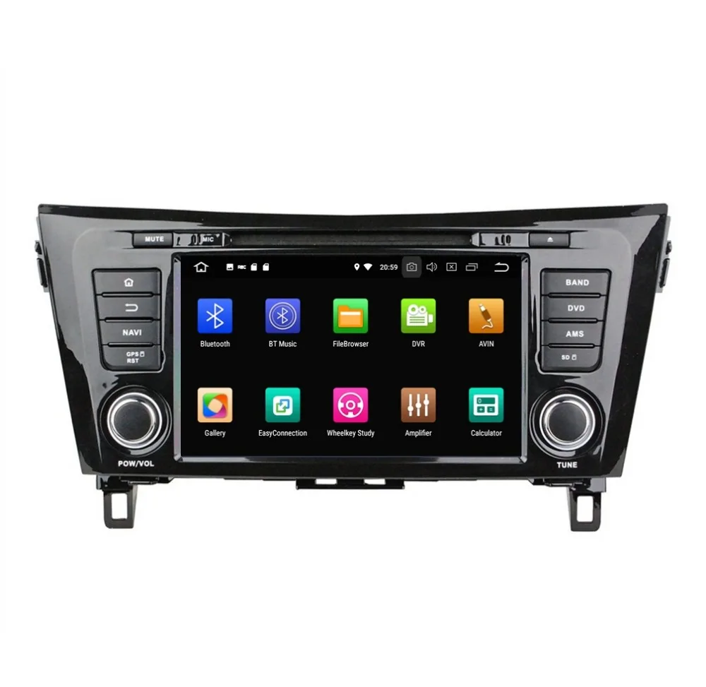 Cheap 4GB RAM Octa Core 8" Android 8.0 Car Radio DVD Player for Nissan QashQai X-Trail 2014 2015 2016 GPS Bluetooth 4G WIFI 32GB ROM 1
