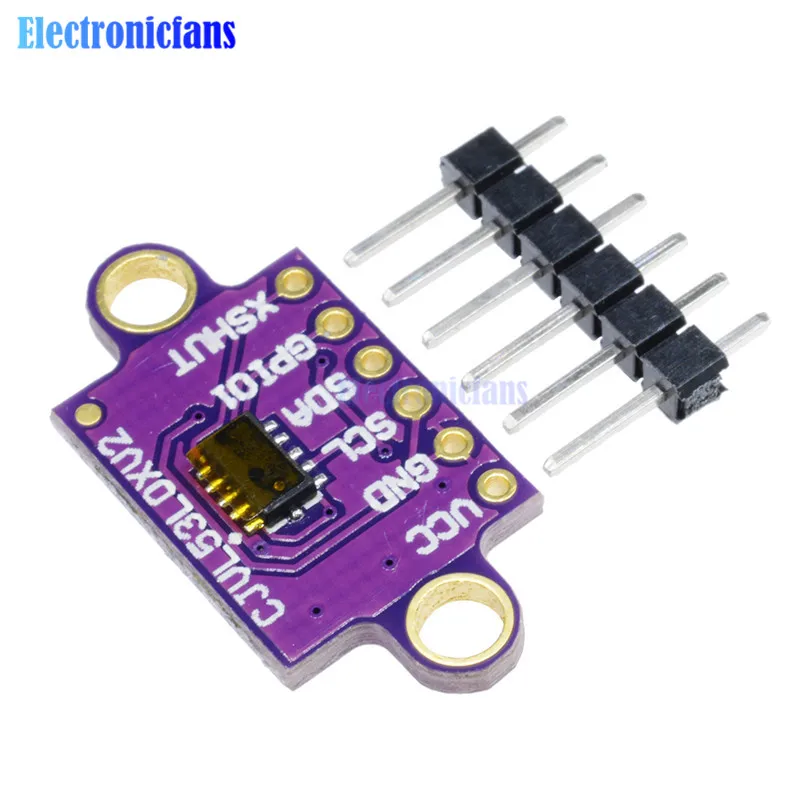 VL53L0X GY-VL53L0XV2 IEC IIC время полета(ToF) Лазерный диапазон датчик прорыва 940nm лазерный модуль расстояния