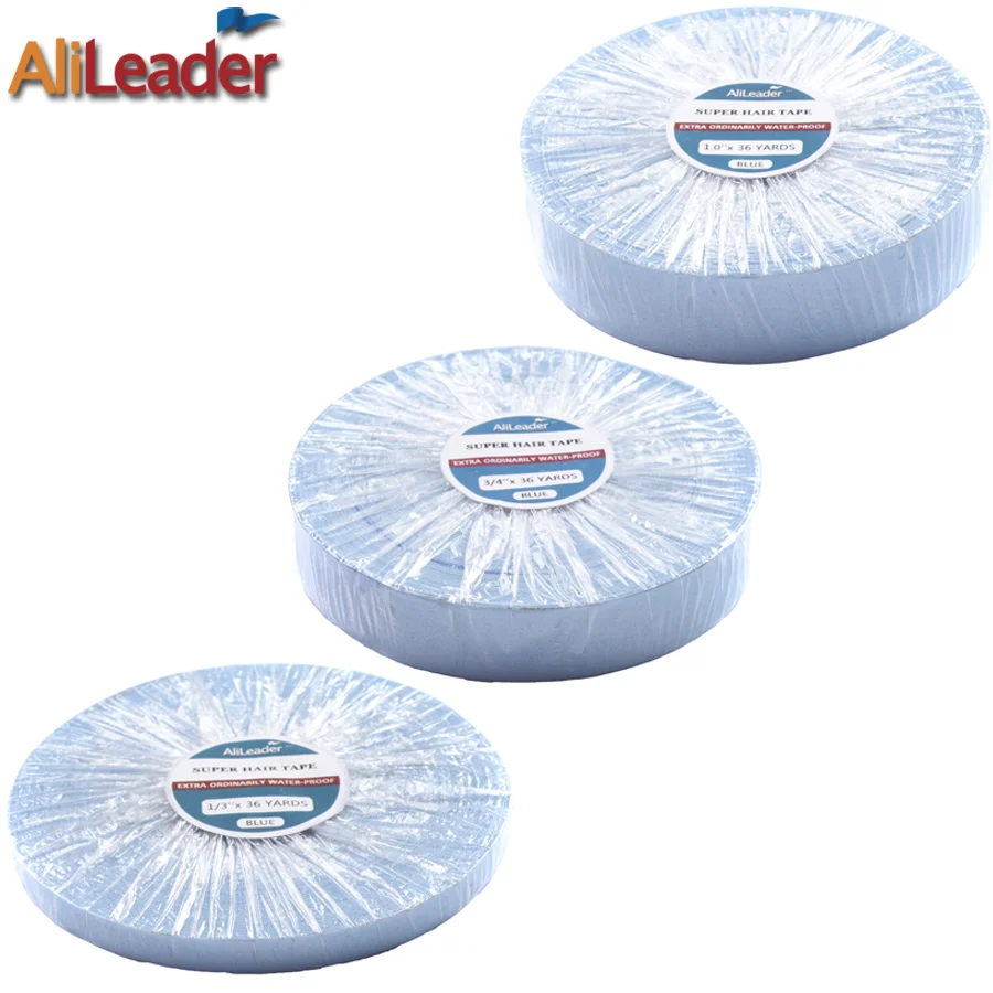 Blue And White Ultra Hold Wig Glue Adhesive Tape For Hair Extensions