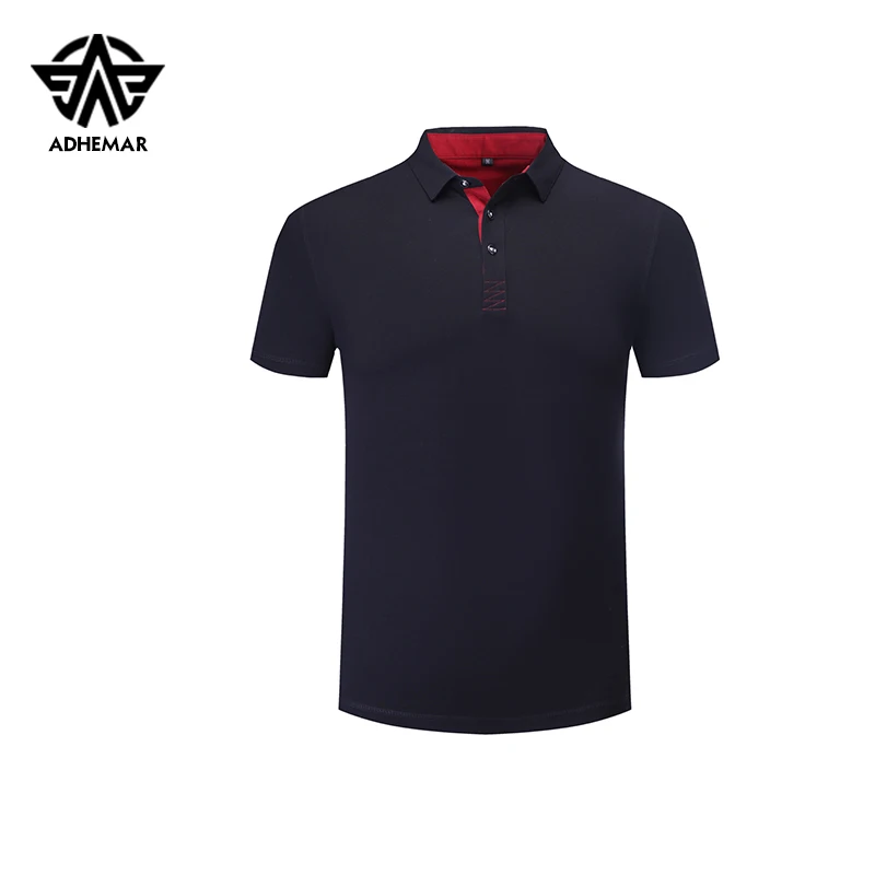 Adhemar الراقية قمصان غولف للرجال قصيرة الأكمام سريعة الجافة قميص ل الرياضة في الهواء الطلق النساء المألوف تي شيرت