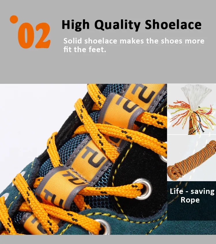 Gomnead/мужская водонепроницаемая походная обувь; Уличная обувь для рыбалки; обувь для спортивной охоты; нескользящая туристическая обувь для прогулок, альпинизма, кемпинга; спортивная обувь