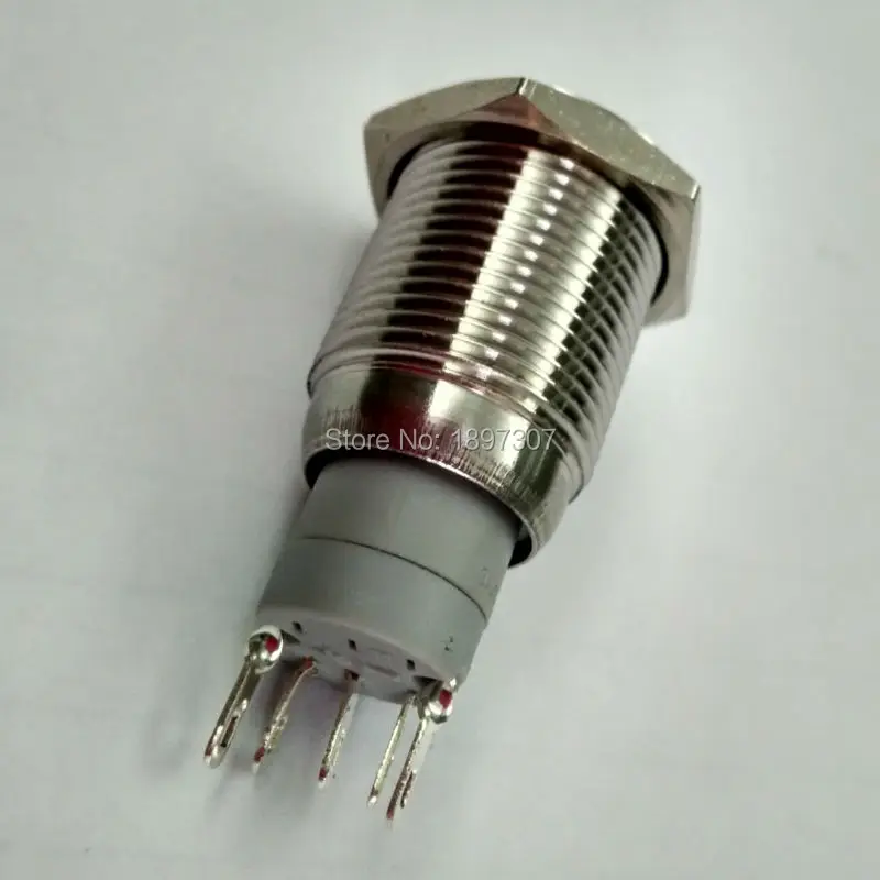 16mm latching switch 