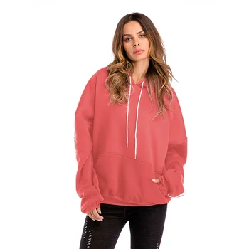 

2018 Autumn Winter Women Hoodie Batwing Sleeve Pocket Fleece Thick Hooded Warm Pullover Top Plus Size Woman Hoodies Sweatshirt