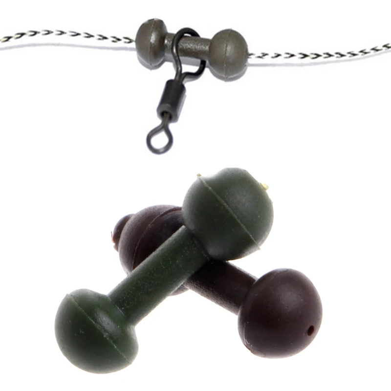 

Carp Fishing Heli Chod Beads Rubber Soft Beads Flexi Ring Swivel Carp Lead Release Rig Chod System Helicopter Bead Leadcore
