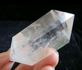 

ddh001698 natural transparent dt point quartz crystal point