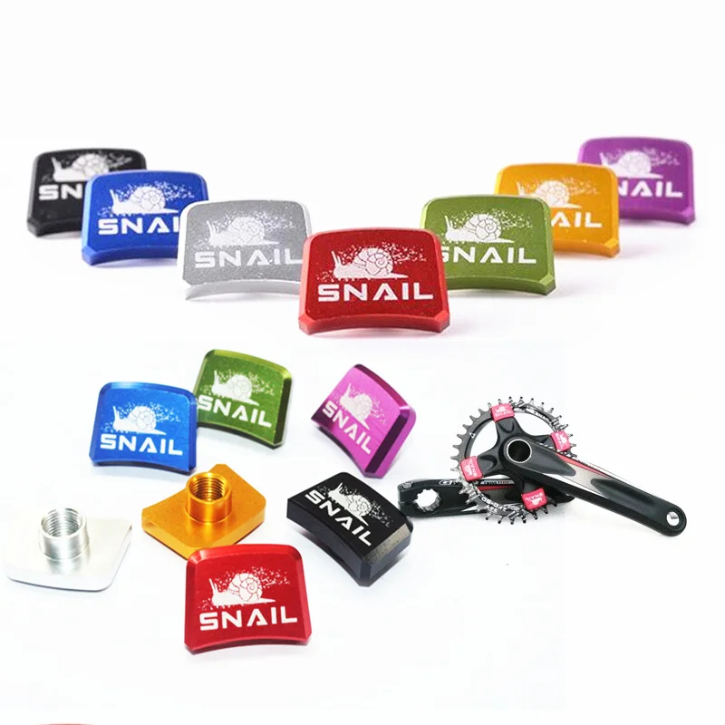 Bicycle Crankset Nut 7075 Aluminum Bike Chain Wheel Nails Ultralight