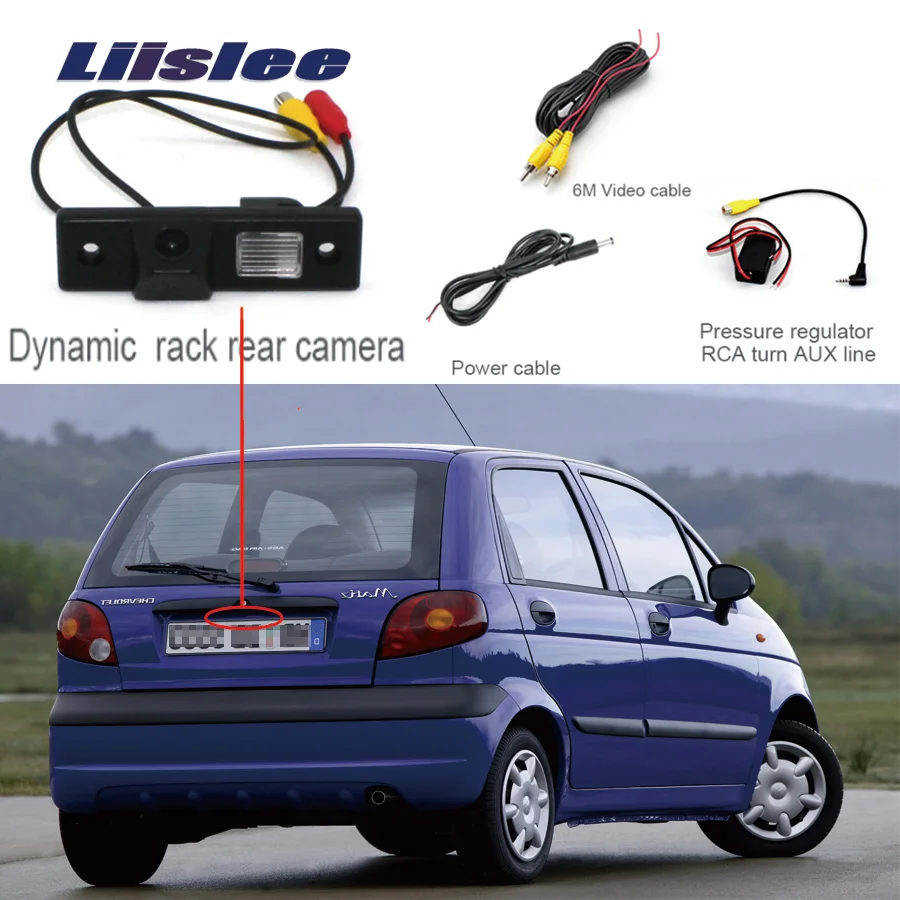 

Liislee For Chevrolet Chevy Spark 2002 2003 2004 2005 2006 2007 2008 Car Rear View Back Up Reverse Parking Camera Nigt vision