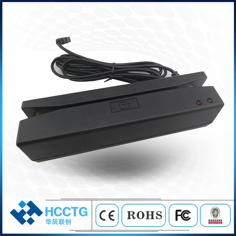 Portable RS232 Function Of Slot 1D Price Swipe Card Barcode Reader HCC-710