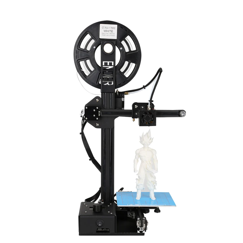 2019 Высокоточный Ender 2 3D принтер DIY комплект металлический каркас Мини с нитью 8 г sd